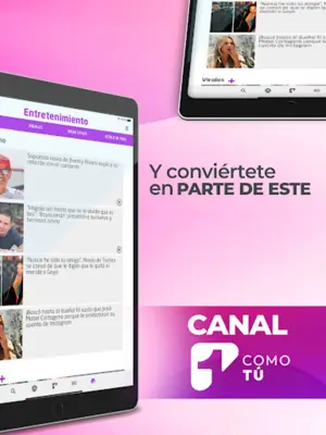 Canal 1 android App screenshot 0